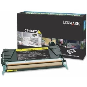 CARTUS TONER RETURN YELLOW C746A1YG 7K ORIGINAL LEXMARK C746DN