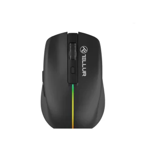 Mouse wireless Tellur Silent Click, negr