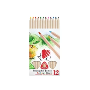 Creioane colorate Ico Arici natur 12/set