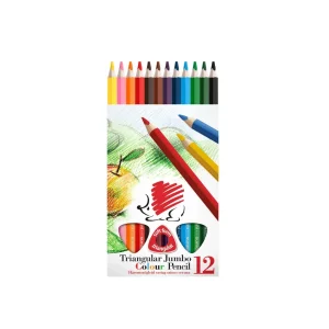 Creioane colorate Ico Arici triunghiulare 12/set