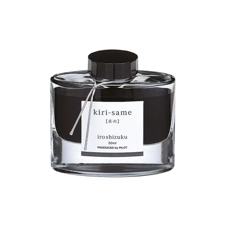 Cerneala Iroshizuku Kiri-same Ploaie de toamna Pilot 50 ml gri