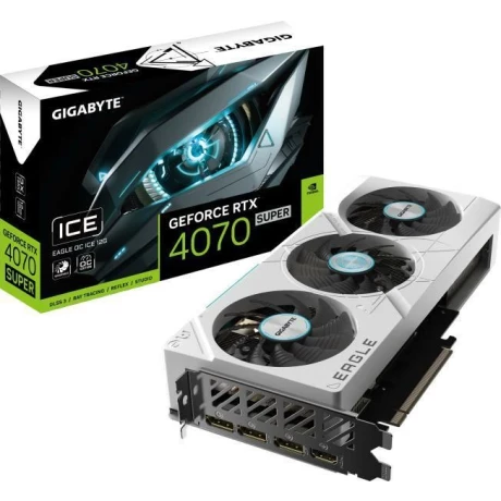 GB GF RTX 4070 EAGLE OC SUPER ICE 12GB