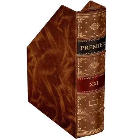 Brown 270x320x90 Suport Reviste Premier M-813