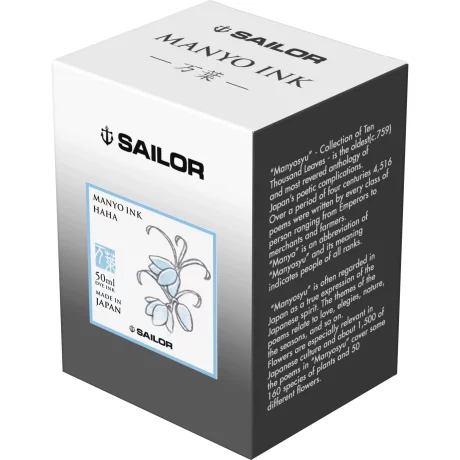 Calimara Sailor cerneala Manyo HAHA Blue 50 ml
