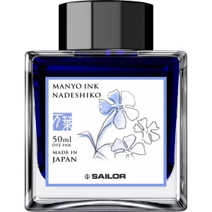 Calimara Sailor cerneala Manyo NADESHIKO Blue 50 ml