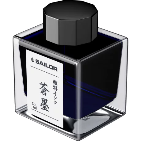 Calimara Sailor cerneala pigment Souboku Blue black  50 ml