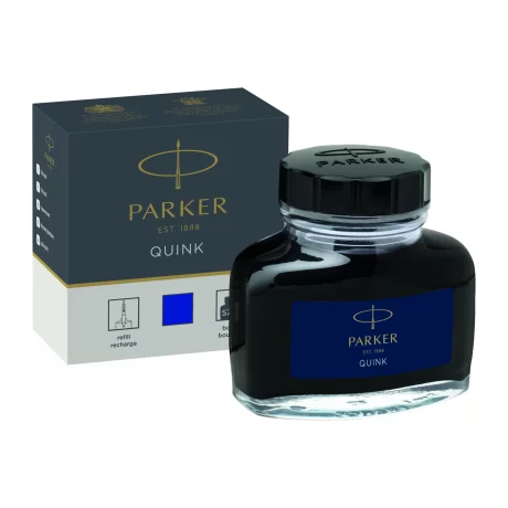 Calimara cu cerneala, 57 ml Parker Quink Blue