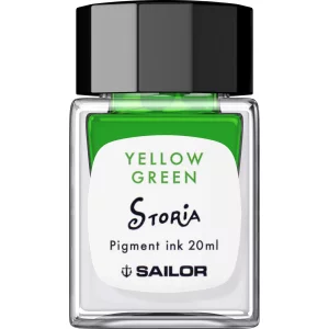 Calimara Sailor Storia pigment CLOWN YELLOW GREEN 20 ml