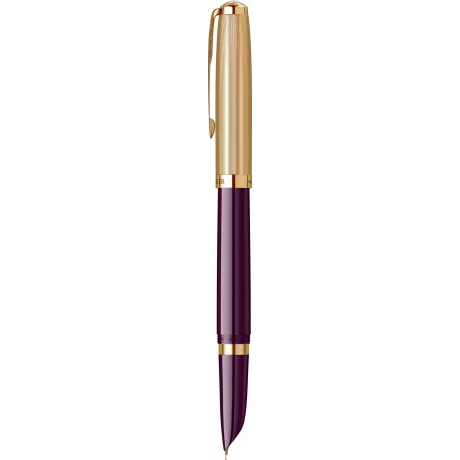 Stilou 18k Nib Parker 51 Royal DeLuxe Plum GT