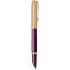 Stilou 18k Nib Parker 51 Royal DeLuxe Plum GT