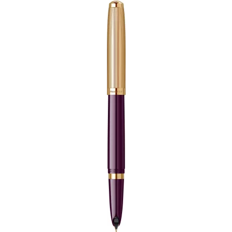 Stilou 18k Nib Parker 51 Royal DeLuxe Plum GT