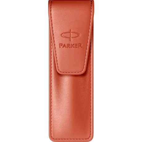 Etui Piele Parker Basic Orange 2 piese