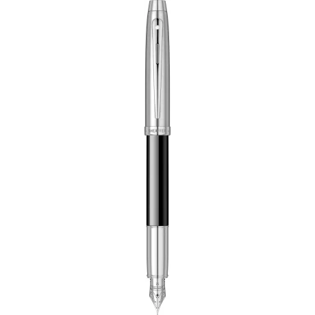 Glossy Black &amp; Brushed Chrome NT Stilou