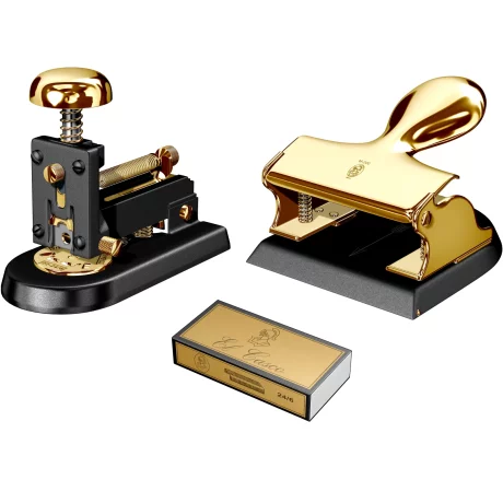 Gold &amp; Black Set S3 Capsator M-1 &amp; Perforator M-200