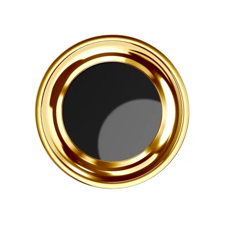 Gold &amp; Black Suport Magnetic Agrafe M-657