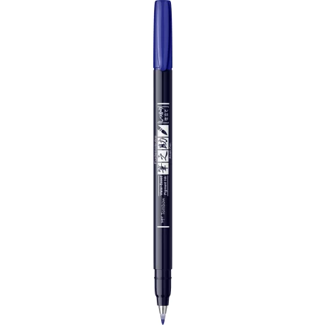 Hard Small Writing Marker Caligrafic / Blue