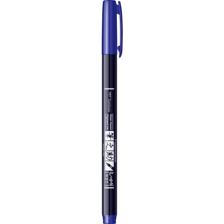 Hard Small Writing Marker Caligrafic / Blue