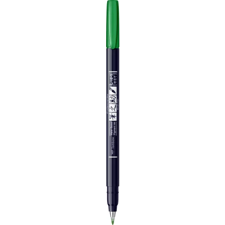 Hard Small Writing Marker Caligrafic / Green