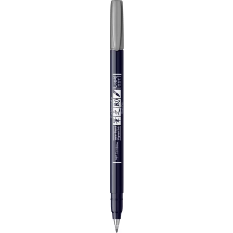 Hard Small Writing Marker Caligrafic / Grey