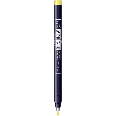 Hard Small Writing Marker Caligrafic / NEON YELLOW