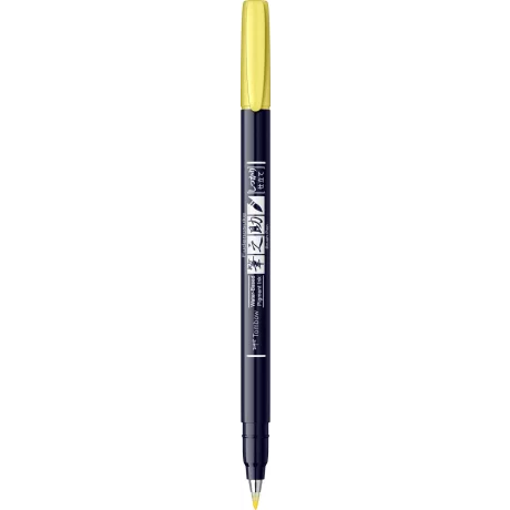 Hard Small Writing Marker Caligrafic / NEON YELLOW