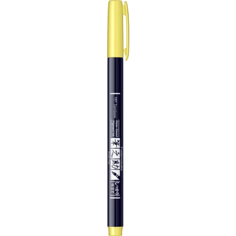 Hard Small Writing Marker Caligrafic / NEON YELLOW