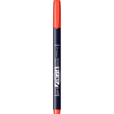 Hard Small Writing Marker Caligrafic / Orange