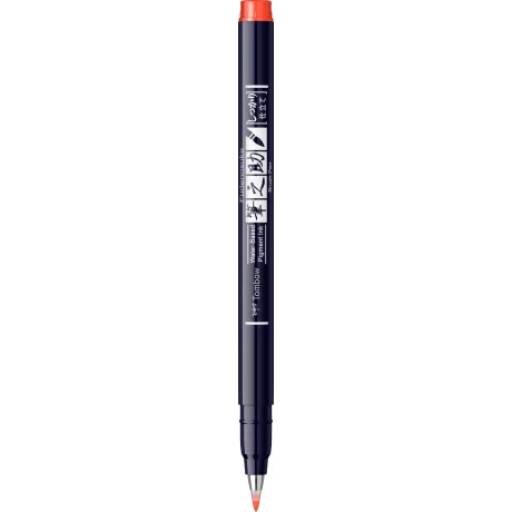 Hard Small Writing Marker Caligrafic / Orange