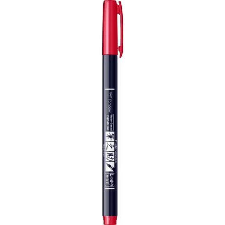Hard Small Writing Marker Caligrafic / Red