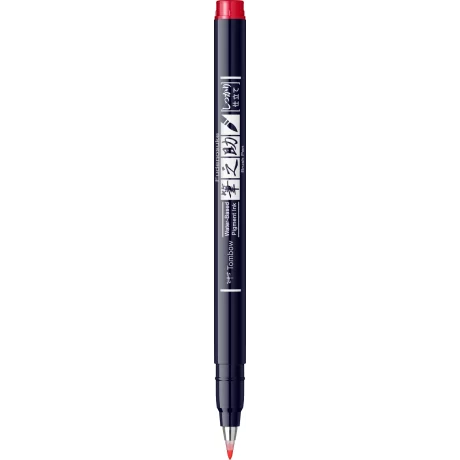 Hard Small Writing Marker Caligrafic / Red