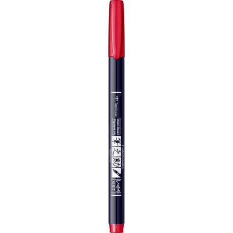 Hard Small Writing Marker Caligrafic / Red