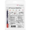 Hard Small Writing Marker Caligrafic / Set 10 Culori