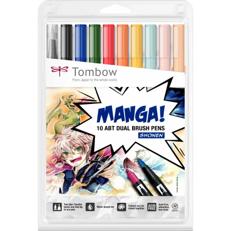 Manga Sohnen / Set 10 Culori