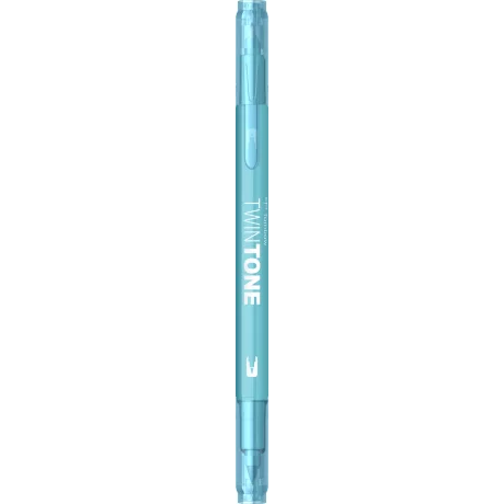 Marker 2 capete TwinTone, aqua