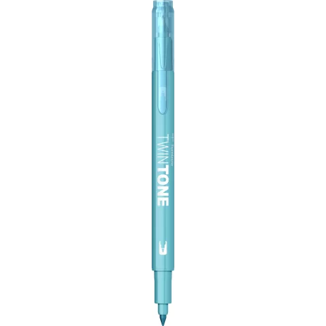Marker 2 capete TwinTone, aqua