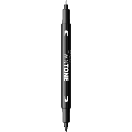 Marker 2 capete TwinTone, black
