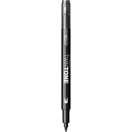 Marker 2 capete TwinTone, black