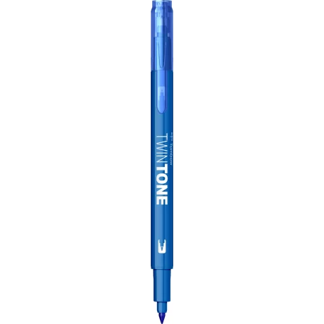 Marker 2 capete TwinTone, blue
