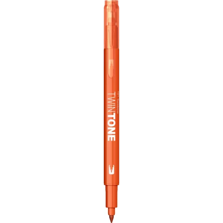 Marker 2 capete TwinTone, charrot orange
