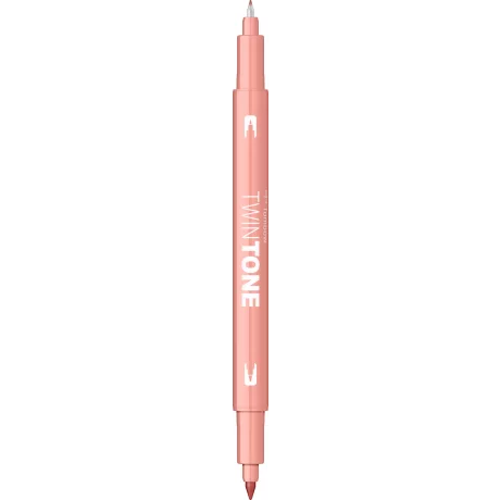 Marker 2 capete TwinTone, coral pink