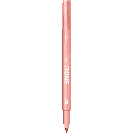 Marker 2 capete TwinTone, coral pink