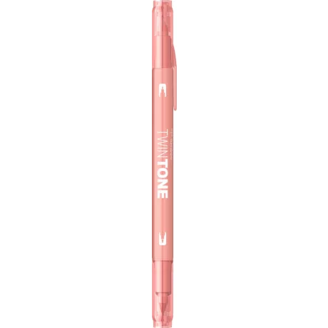 Marker 2 capete TwinTone, coral pink