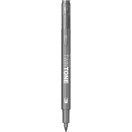 Marker 2 capete TwinTone, grey