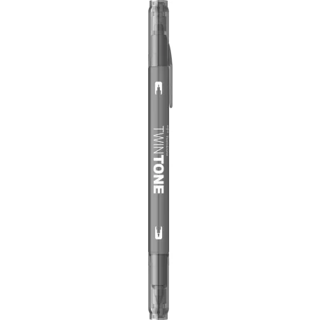 Marker 2 capete TwinTone, grey