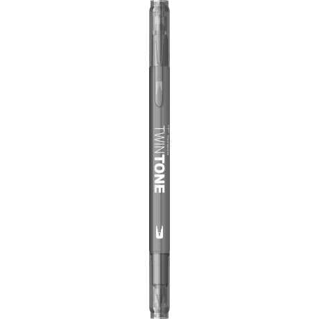 Marker 2 capete TwinTone, grey