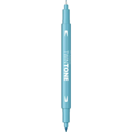 Marker 2 capete TwinTone, light blue