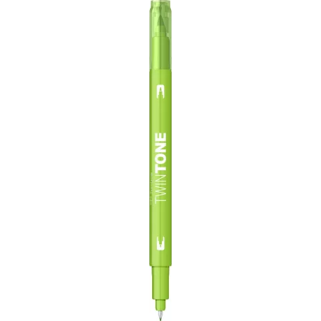 Marker 2 capete TwinTone, lime green