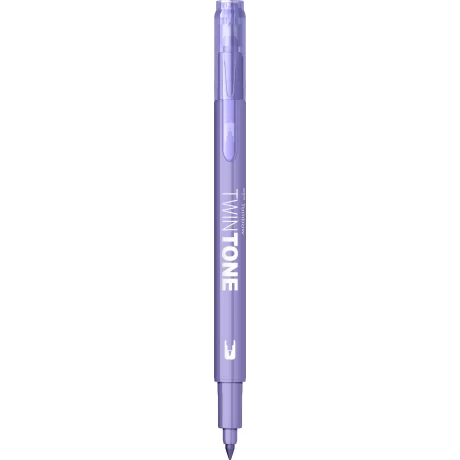 Marker 2 capete TwinTone, pale purple