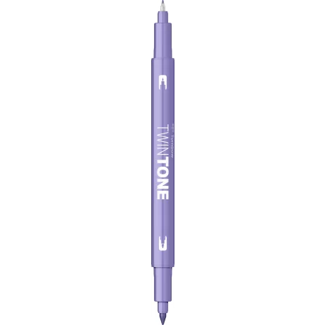 Marker 2 capete TwinTone, pale purple