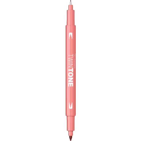 Marker 2 capete TwinTone, peach pink